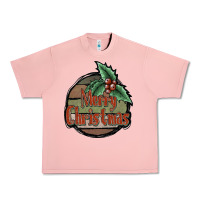 Salmon Merry Christmas Urban Heavy Tee - JahusDesignShop