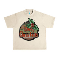 Sandshell Merry Christmas Urban Heavy Tee - JahusDesignShop