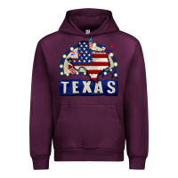 Mauve Wine texas 4th of july Urban Hoodie - CowGirlArtShop