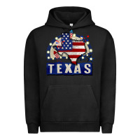 Pigment Black texas 4th of july Urban Hoodie - CowGirlArtShop
