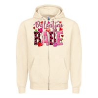 Sandshell valentine babe Zipper Hoodie - NancyCooperArtShop