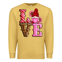Antique Gold love valentines day gnomes Premium Sweatshirt - RanaPortraitStore