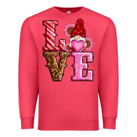 Cardinal love valentines day gnomes Premium Sweatshirt - RanaPortraitStore