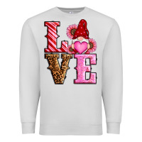 Dove Grey love valentines day gnomes Premium Sweatshirt - RanaPortraitStore