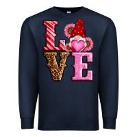 Navy love valentines day gnomes Premium Sweatshirt - RanaPortraitStore