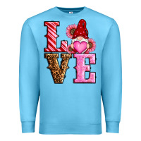 Ocean Blue love valentines day gnomes Premium Sweatshirt - RanaPortraitStore