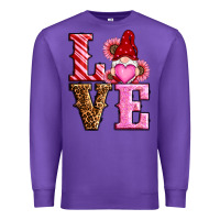 Purple love valentines day gnomes Premium Sweatshirt - RanaPortraitStore