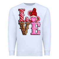White love valentines day gnomes Premium Sweatshirt - RanaPortraitStore