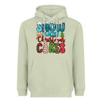 Matcha snow flakes and Christmas cakes Heavyweight Hoodie - Jasminsmagicworld