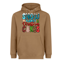 Toasted Coconut snow flakes and Christmas cakes Heavyweight Hoodie - Jasminsmagicworld
