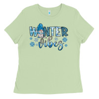 Matcha winter vibes gnome Ladies Tee - JahusDesignShop