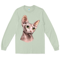 Matcha Sphynx Cat Long Sleeve Tee - LillyAllenDesigns