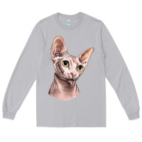 Moon Dust Sphynx Cat Long Sleeve Tee - LillyAllenDesigns