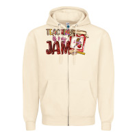 Sandshell teaching is my jam Zipper Hoodie - NancyCooperArtShop