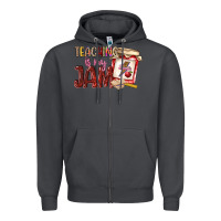 Smoke teaching is my jam Zipper Hoodie - NancyCooperArtShop