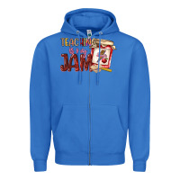 True Royal teaching is my jam Zipper Hoodie - NancyCooperArtShop