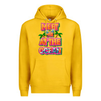 Lemon Meet me at the ocean Summer Premium Hoodie - NancyCooperArtShop