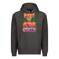 Smoke Meet me at the ocean Summer Premium Hoodie - NancyCooperArtShop