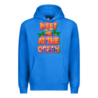 True Royal Meet me at the ocean Summer Premium Hoodie - NancyCooperArtShop