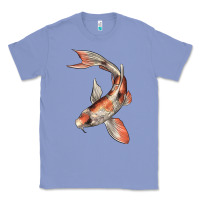 Colony Blue Koi Fish Classic Tee - LillyAllenDesigns