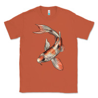Copper Koi Fish Classic Tee - LillyAllenDesigns