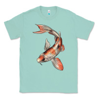 Seafoam Koi Fish Classic Tee - LillyAllenDesigns