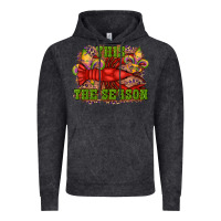 Vintage Black mardi gras this the season crawfish fleur de lis Vintage Hoodie - RanaPortraitStore