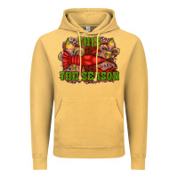 Vintage Mustard mardi gras this the season crawfish fleur de lis Vintage Hoodie - RanaPortraitStore
