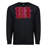 Black pink leopard background Premium Sweatshirt - RanaPortraitStore