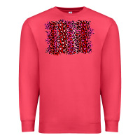Cardinal pink leopard background Premium Sweatshirt - RanaPortraitStore