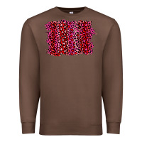 Chestnut pink leopard background Premium Sweatshirt - RanaPortraitStore