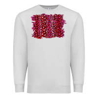 Dove Grey pink leopard background Premium Sweatshirt - RanaPortraitStore