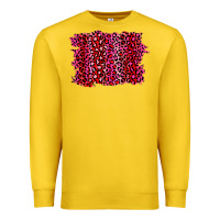 Lemon pink leopard background Premium Sweatshirt - RanaPortraitStore