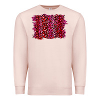 Pale Pink pink leopard background Premium Sweatshirt - RanaPortraitStore