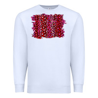 White pink leopard background Premium Sweatshirt - RanaPortraitStore