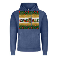 Vintage Denim Christmas with cross Vintage Hoodie - BundleAndBundleShop