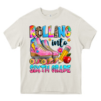 Cream rolling into sixth grade Heavy Core Tee - texasbilliewilder