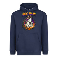 Navy boo haw Heavyweight Hoodie - BarkalooDesign