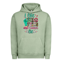 Pigment Oil Green I like big veins and i cannot lie Urban Hoodie - CowGirlArtShop