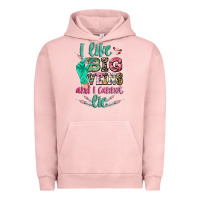 Pigment Salmon I like big veins and i cannot lie Urban Hoodie - CowGirlArtShop