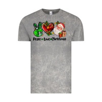 Peace Love  Christmas Vintage Tee | Teevron