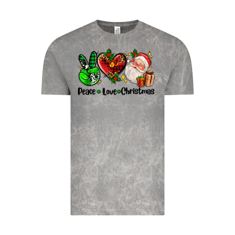 Peace Love  Christmas Vintage Tee by AdoDesignShop | Teevron