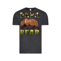 Vintage Black papa bear Vintage Tee - Artiststas