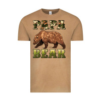 Papa Bear Vintage Tee | Teevron