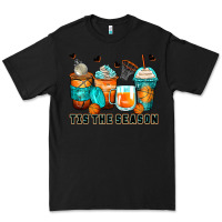 Black tis' the season basketball coffee cups Premium Tee - Zillion Design Studio