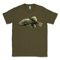 Army Green Bristlenose Placo Classic Tee - LillyAllenDesigns