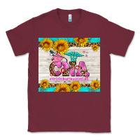 Burgundy western cna Classic Tee - AdoDesignShop