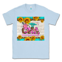 Dusty Blue western cna Classic Tee - AdoDesignShop