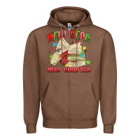 Chestnut new year new chapter Zipper Hoodie - MaliasSmallBusiness