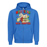 True Royal new year new chapter Zipper Hoodie - MaliasSmallBusiness